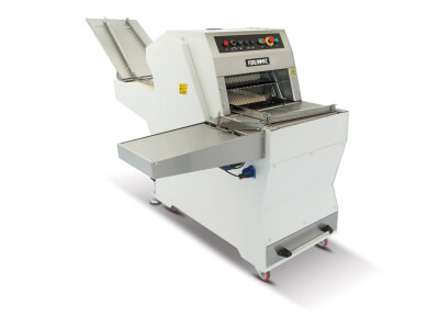 Automatic Bread Slicing Machine with pocket blower
